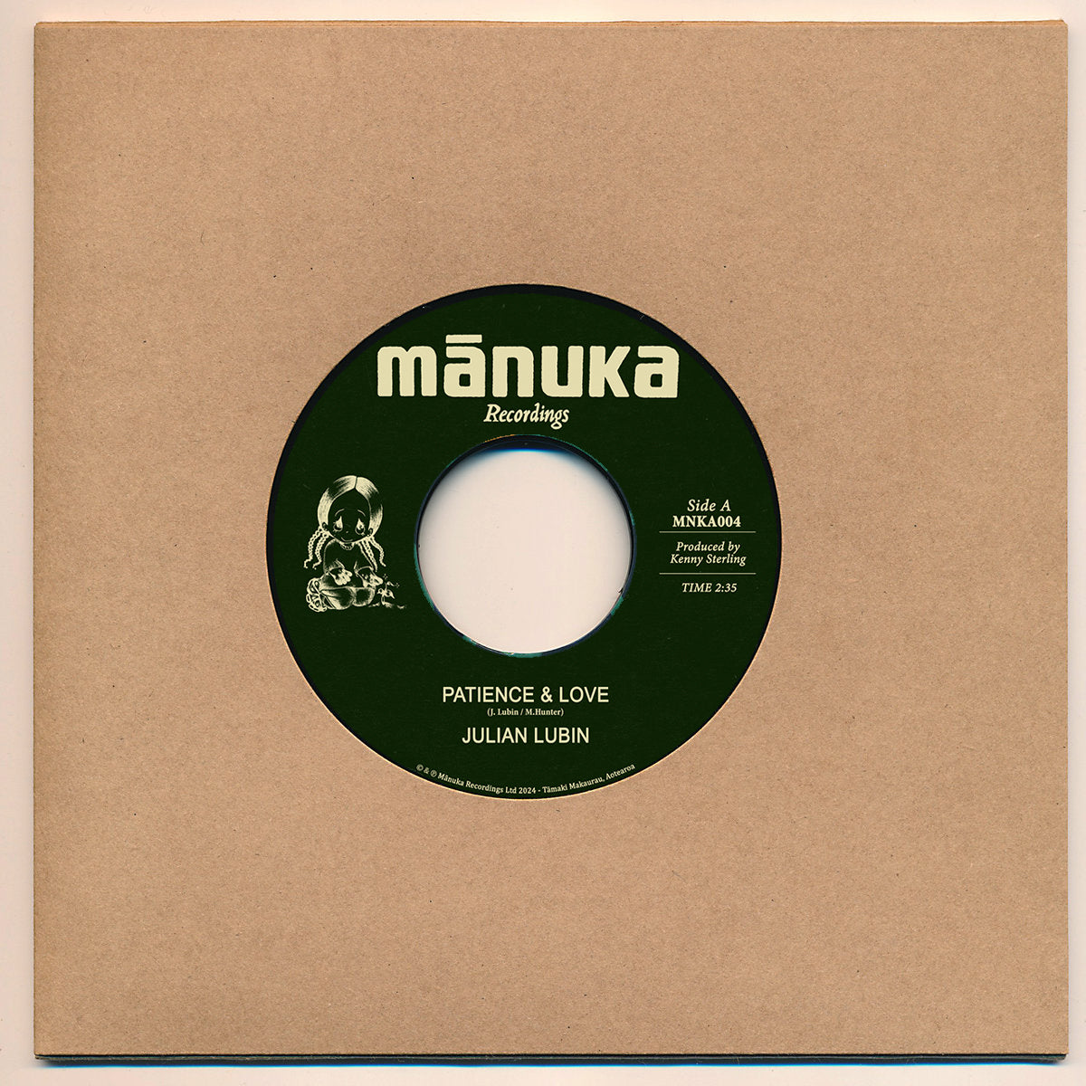 Julian Lubin - Patience & Love / Clarity (7" Vinyl)