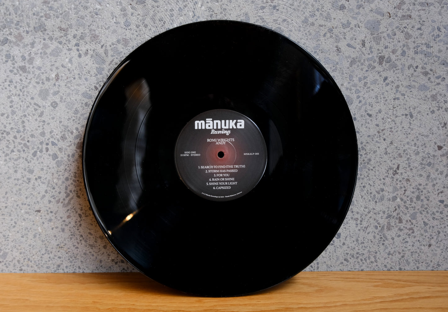 (PRE ORDER) Romi Wrights - Andy (12" Black LP)
